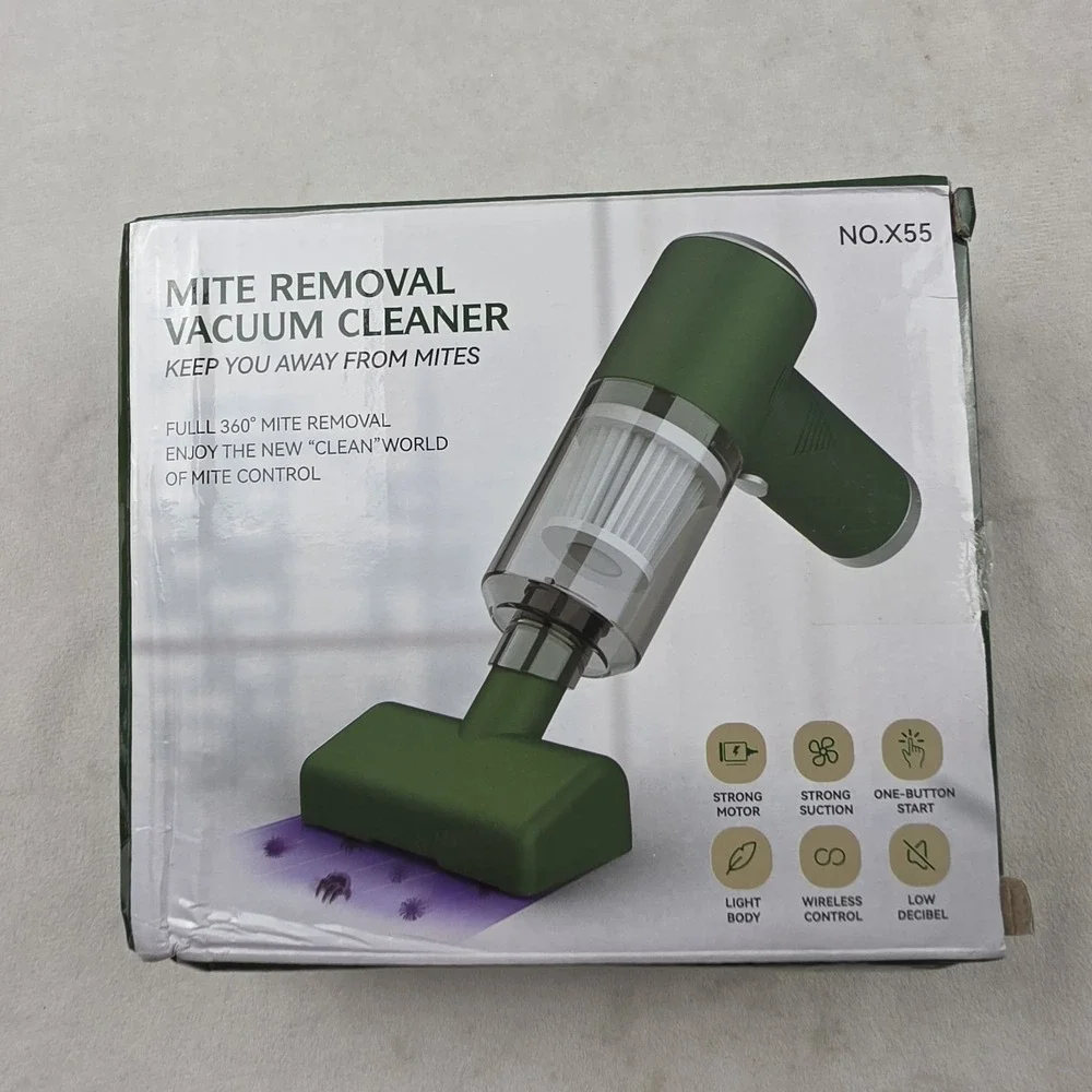 New Mite Removal Strong Suction Vacuum Cleaner In Green